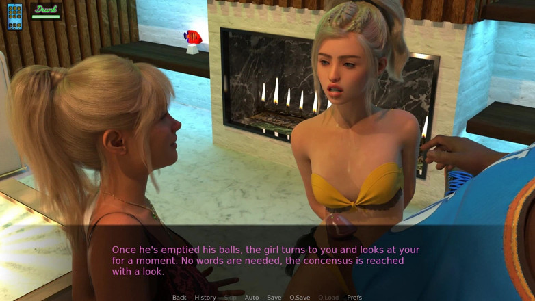 Dirty GamesXxX: 파라다이스 시티: 파티에서 흑인 대물 자지를 빠는 결혼한 금발 - 에피소드 12