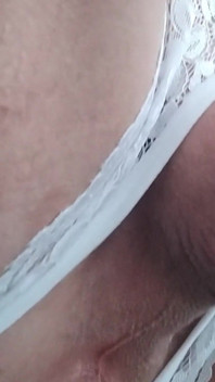 Trans CD Displays Lingerie Inserts Dildo and Invites You to Catch Precum
