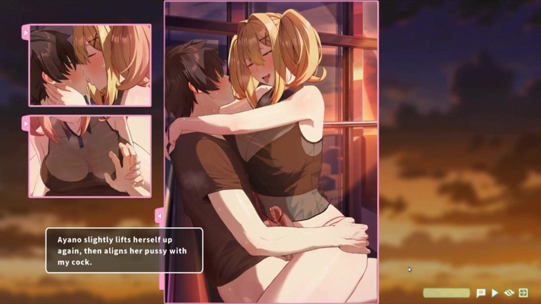NSFWOtaku: 変態ゲーム - サマークローバー - 観覧車セックス - 観覧車のブロンドとセックス