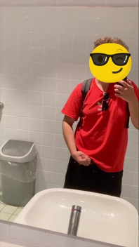 Jacking off in Parking Lot Bathroom in Antwerp