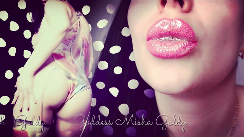 Goddess Misha Goldy: リップグロス&amp;官能的な肉体欲!