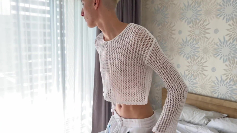 Sandro Jenner: Stepdaddy Jerks off His Stepson's Huge Cock and Cums a...