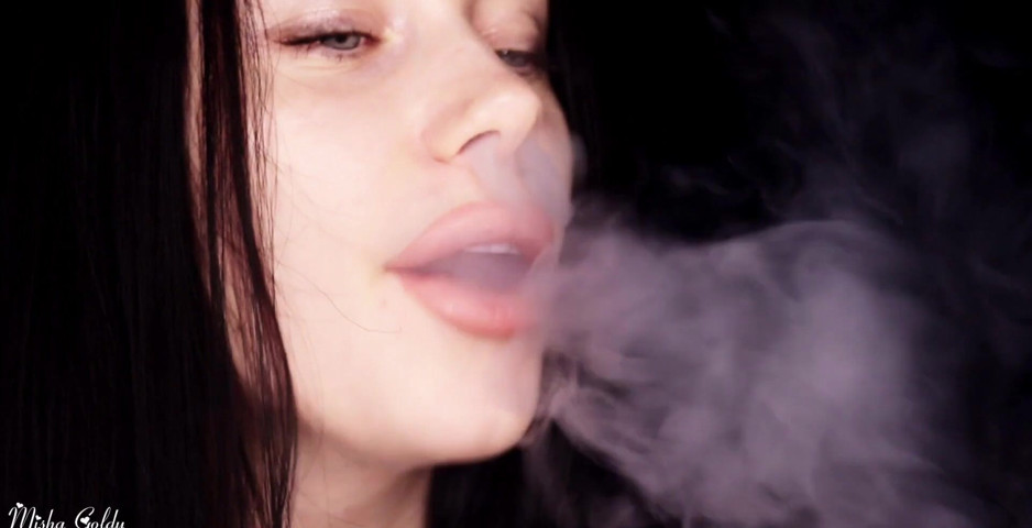 Smoking Hookah... (Goddess Misha Goldy)