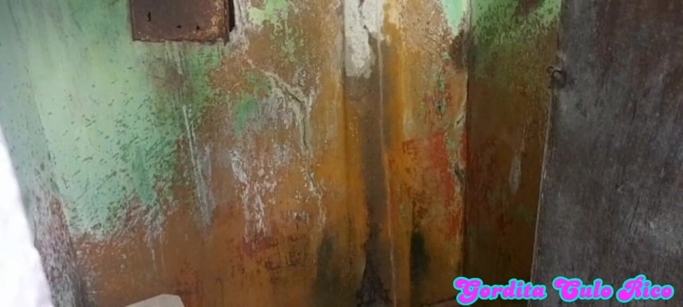 Gordita Culo Rico: Taking a Bath, My Stepson Left His Camera Recording - BBW