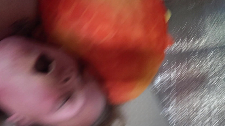 Horny Ginger: Bww moglie anale e gioco con giocattolo