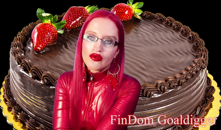 FinDom Goaldigger: Transformarea buzelor mari roșii