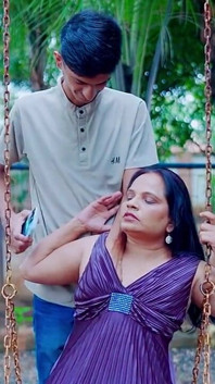 Mama vitregă desi seduce și futută tare de tânărul ei vitreg în parc