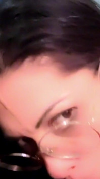 Greedy Natzinha Morena Sucking Hard with Her Ass Filled by a Giant Plug