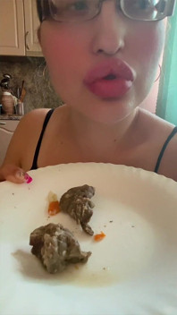 Asmrの肉を食べるパート1