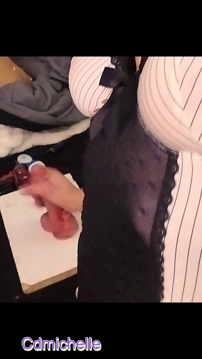 Crossdressers Cd Michelle wearing sexy lingerie: Cdmichelle nosi rajstopy