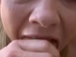 Top Web Models: Petite teen Tera Knightly POV facial blowjob outdoor