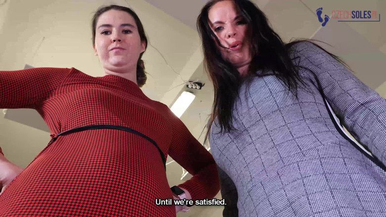 Czech Soles - foot fetish content: Office Foot Domination, Beat up and Humiliation