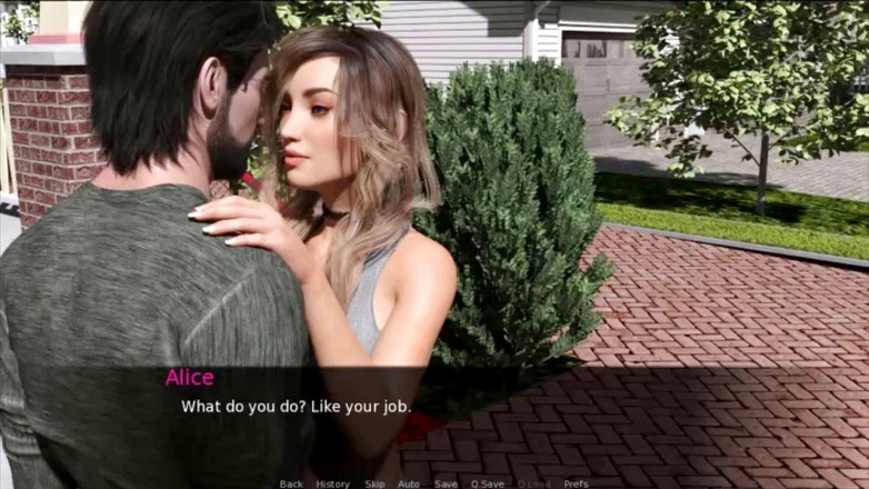 Visual Novels: Pine falls část 1