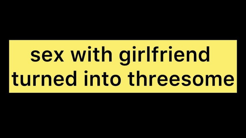 honyrose: Sex with Girlfriend Turned Into Threesome