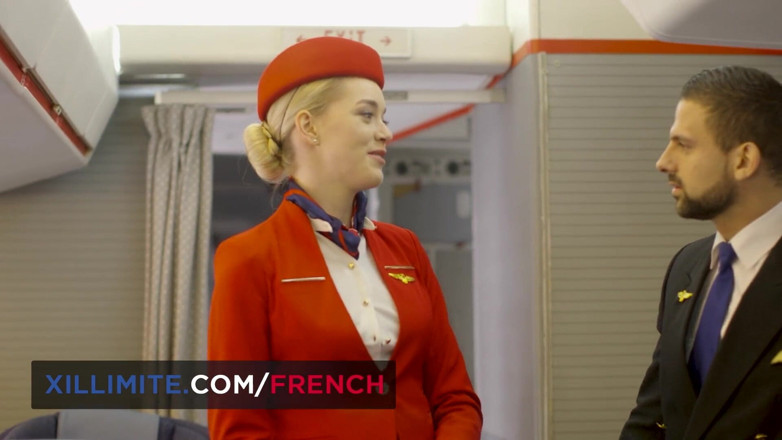French girls at work: Nằm ướt thiệt với phi hành đoàn