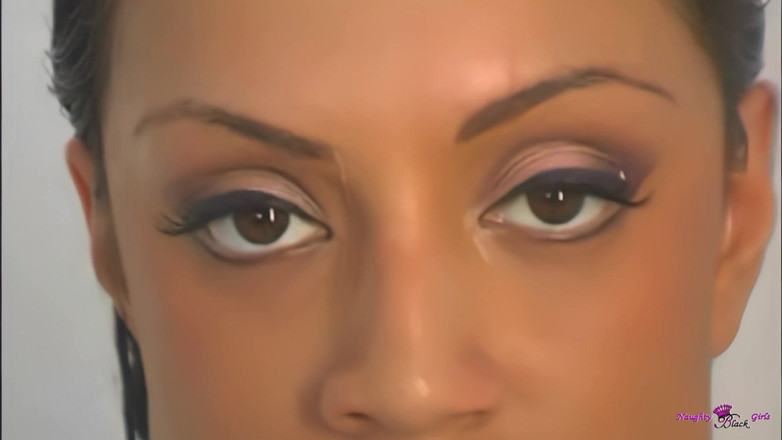 Naughty Black Girls: Namanya tidak penting karena memek aduhainya dientot habis-habisan sama pria...