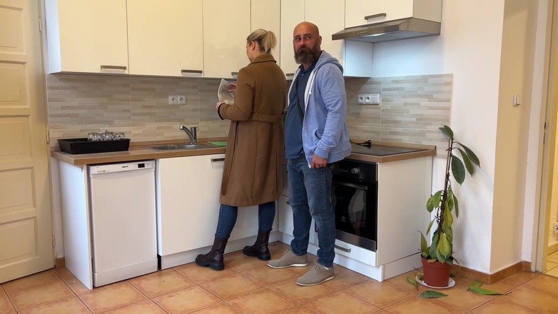 Amateur Homemade Porn: 대물 자지에 따먹히는 거유 부동산 중개인