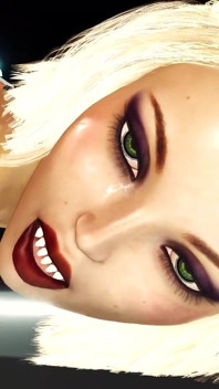 Super sexy 3d dickgirl fucks a horny blonde in the space station