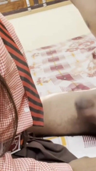 Indian Desi Cute School Girl Give Me Condom and Fucking in Hard Big Cock