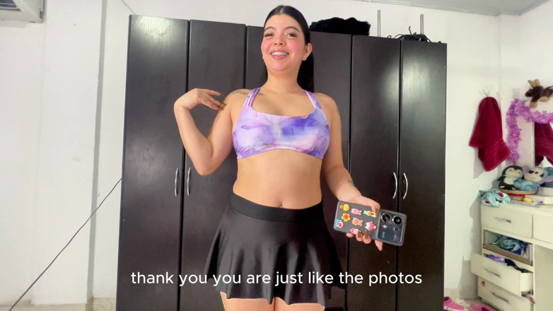 Real homemade porn: Creampie to an 18-year-old Stranger I Met on a Date. POV -...