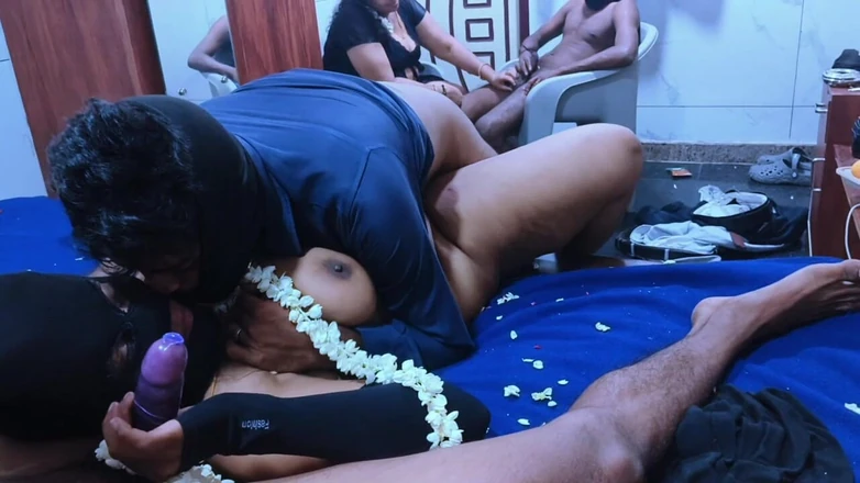 Benita sweety: First Night with Three Stepbrothers and Marriage