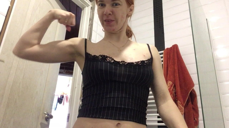 Risky Hairy Couple: My Strong Muscles:) and Face