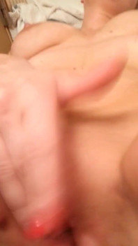 Real Hot Amateur Mormon Wife Masturbates to Contracting Pussy Orgasm with Big Nipples Homemade