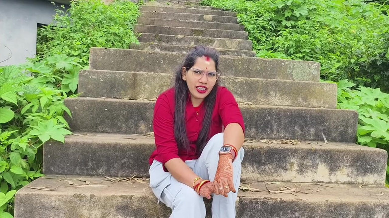 Sona bhabhi: Indian Desi Dziewczyna całuje sceny i Press przez jej chłopaka...