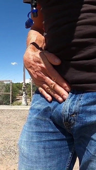 Getting my jeans completely soaked with piss on a hike