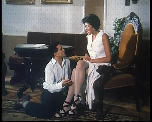 Vintage megastore: Italian Vintage Porn with a Sexy Brunette in White Lingerie...