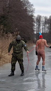 Dray Slave on the Ice