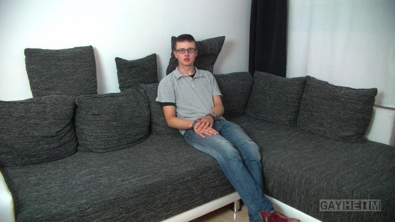 GAYheim: 19yo German with Prince Albert Piercing Casting/audition