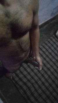 Standing and Stroking My Dick in Nurse's Room