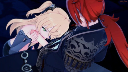 Hentai Smash: Fischl je ošukaná o zeď a dostane creampie zezadu - Genshin...
