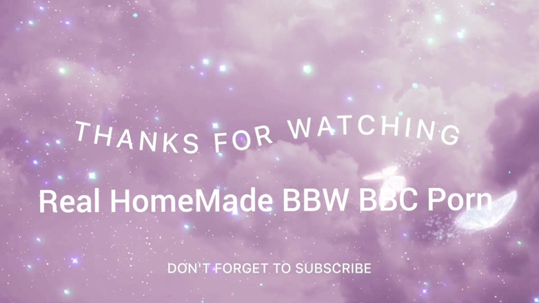 Real homemade BBW BBC porn: Youngenglishbbw BBC Nata4sex Outdoor Doggy