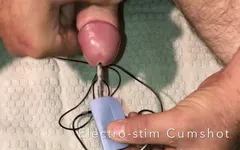 Electro Stim Cumshot