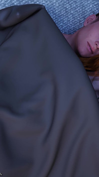 Big Boobs Redhead Girlfriend Teen Romantic Sex with Kissing. He Cums Inside Her Tight Pussy - Being a Dik Episode 11 - Part 96
