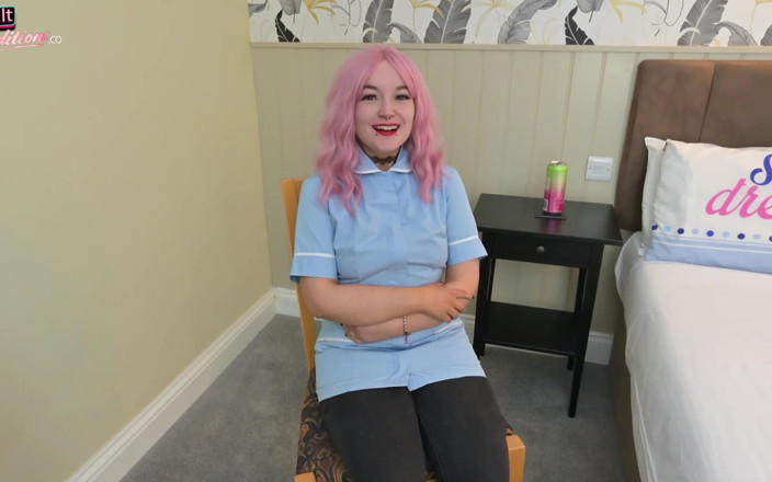 Adult Auditions: British Nurse Scarlet Fucks