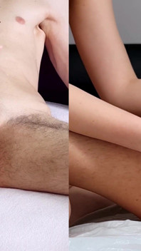 射精バトル8 - 前立腺マッサージ - 左か右か?