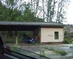 BB Video - Vintage Story: Niemiecka amator nastolatka na zewnątrz loszka brunetka