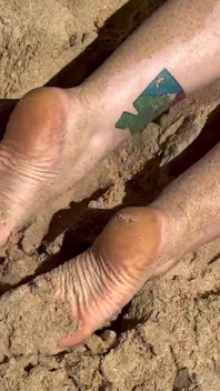 Venerare de picioare pe plajă. Vacanța de vară în Africa de Sud, partea 2