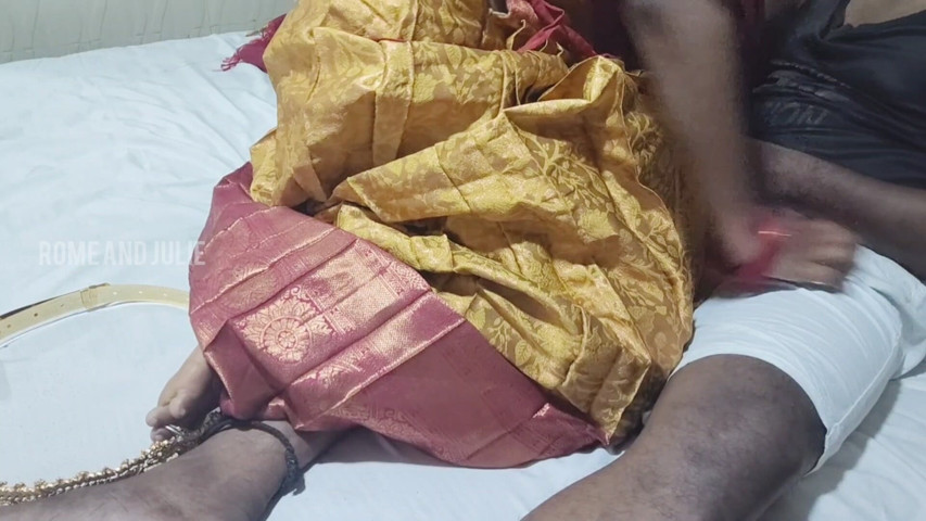 Fist Night with Shy Young Girl Meera Tamil Clear Audio (Rome & Julie Love)