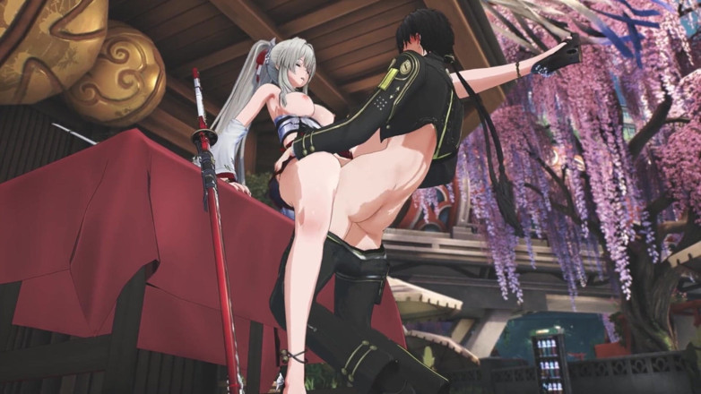 NSFWOtaku: Wuthering Waves - Scène de sexe passionnée hiyuki - animation hentai 3D
