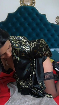 Milfycalla- Dirty Talk for My Impotent Husband While Wearing a Sexy Satin Robe 215