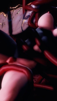 Královna krásy dostane super dildo - 3D animace