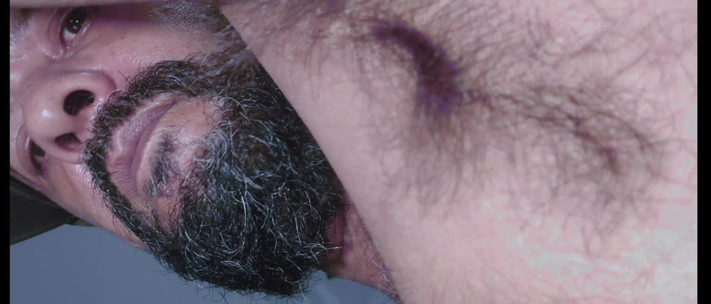Stink HairyMale: Šedý boxer a bílé ponožky (video 1)