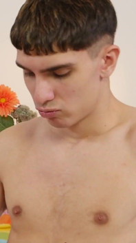 Horny Boy Is Hard and Hairy