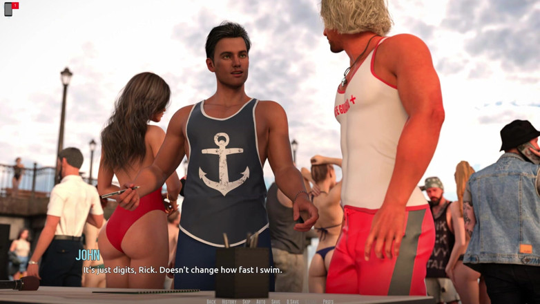 3D Cartoon Porn: Dominos Beach 18: Tryouts Rounds 1-2 (sfw)
