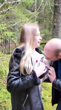 Big Natural Breast Teen Lost in the Forest