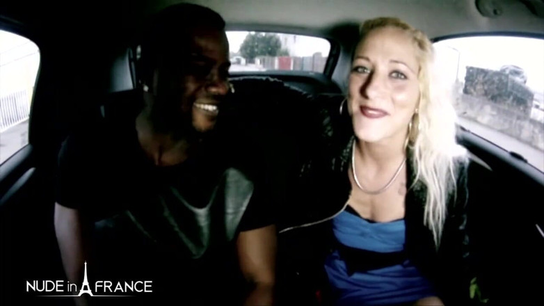 Nude in France: She wanted some black meat as a fantasy and discovers...